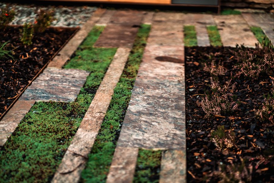 Aménagements en Grès Schisteux de la Warche